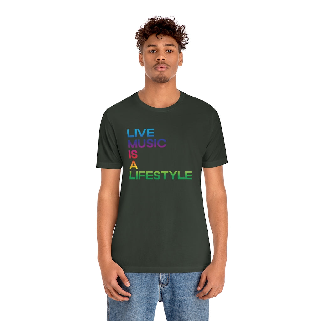 Unisex Jersey Short Sleeve Tee with PRIDE