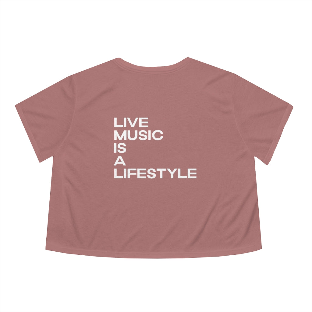 Women's Flowy Cropped Tee