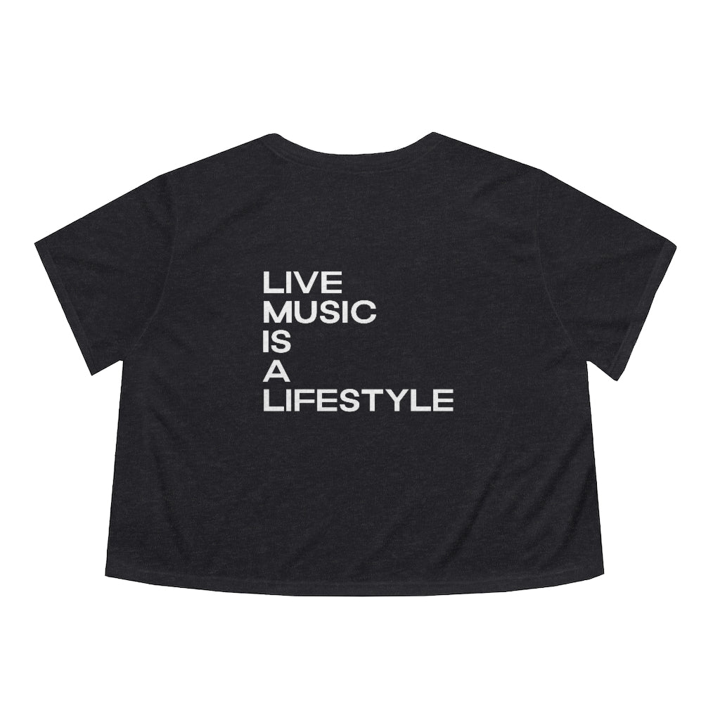 Women's Flowy Cropped Tee