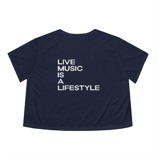 Women's Flowy Cropped Tee