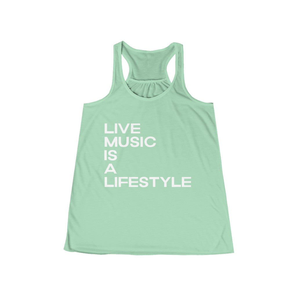 Women's Flowy Racerback Tank