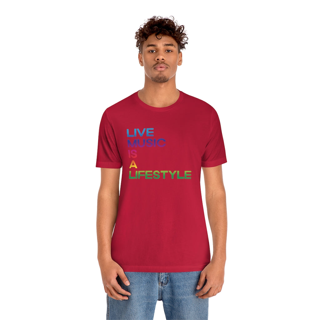 Unisex Jersey Short Sleeve Tee with PRIDE