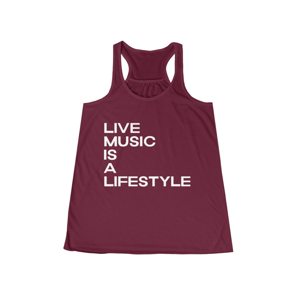 Women's Flowy Racerback Tank
