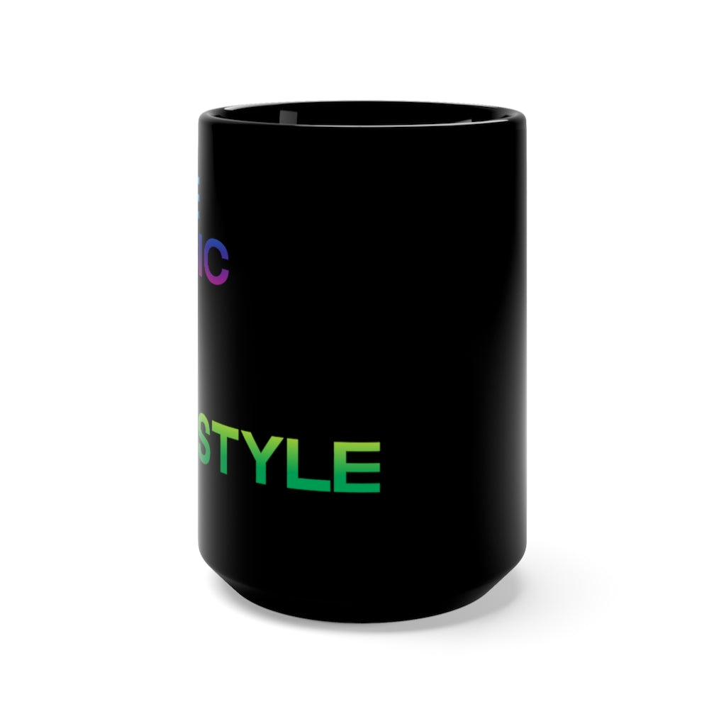 Black Mug 15oz with PRIDE