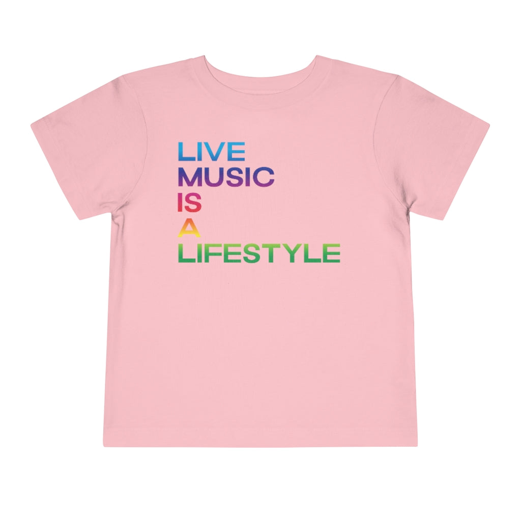 Toddler Short Sleeve Tee with PRIDE