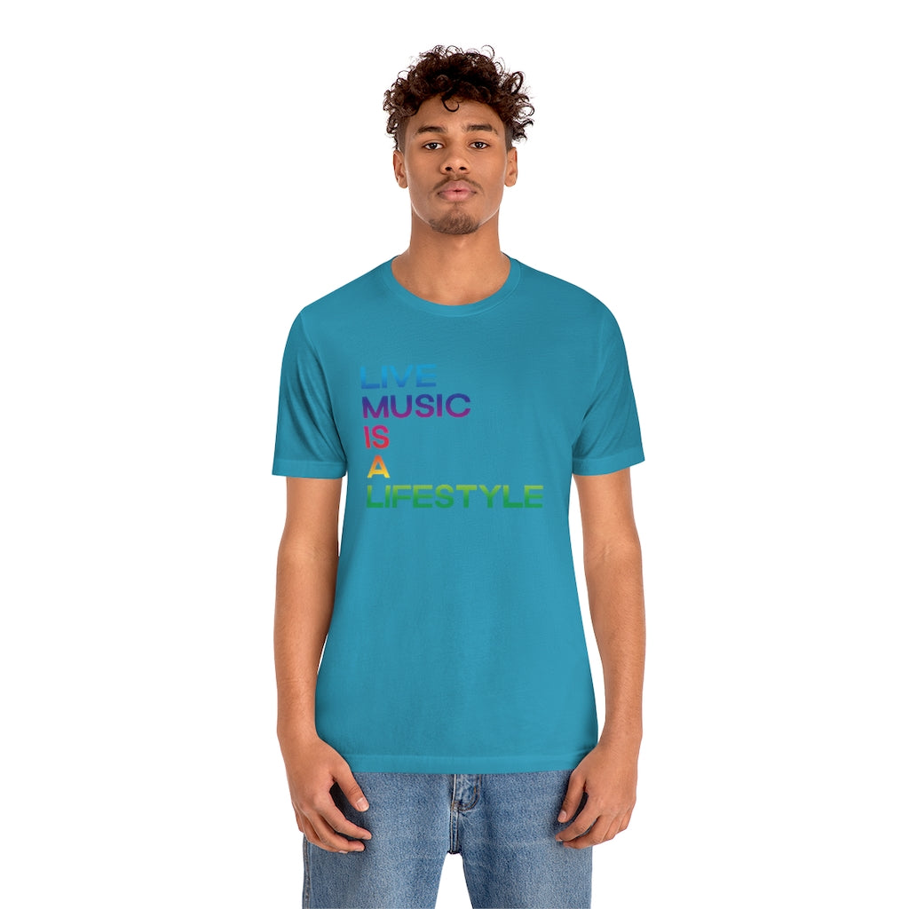 Unisex Jersey Short Sleeve Tee with PRIDE