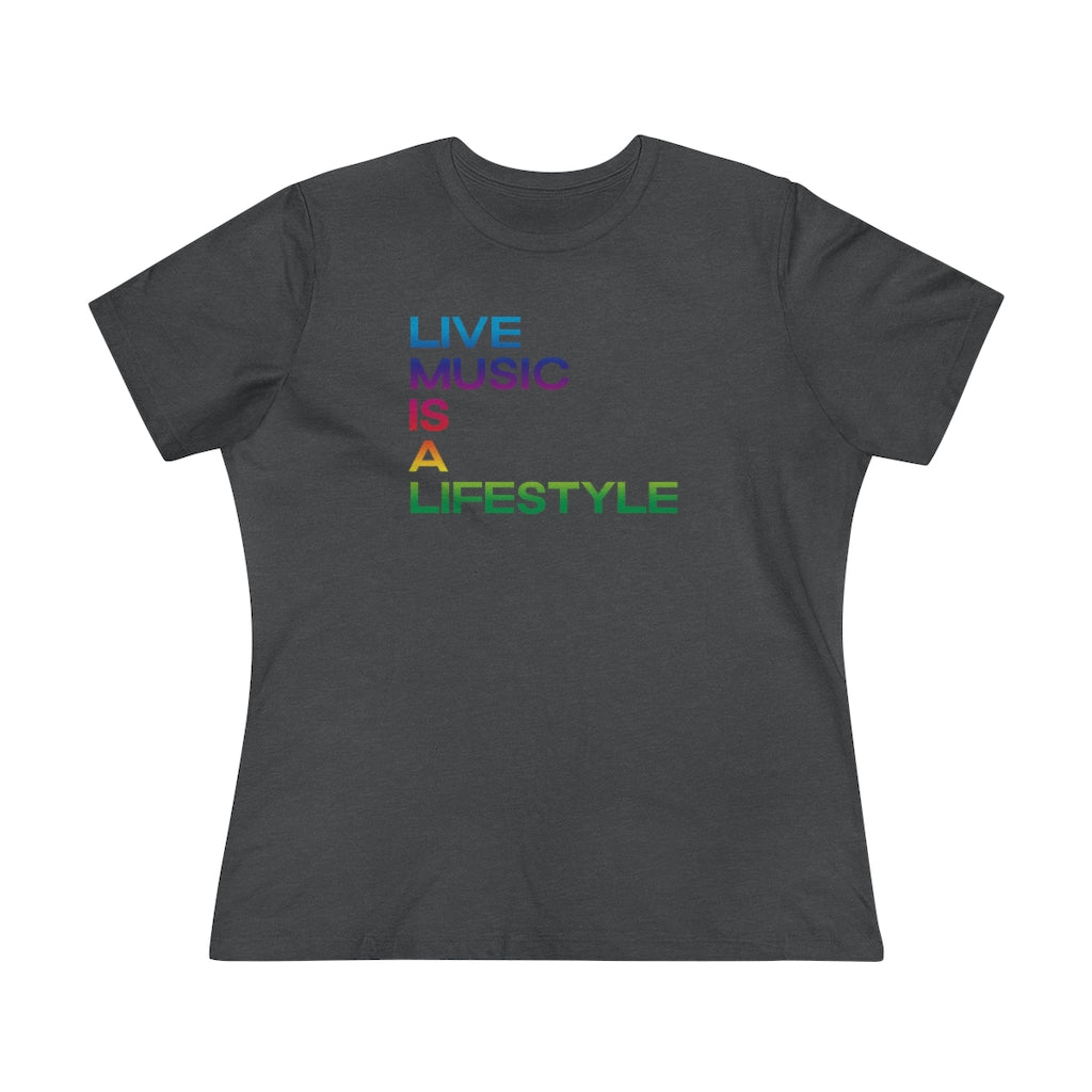 Women's Premium Tee with PRIDE