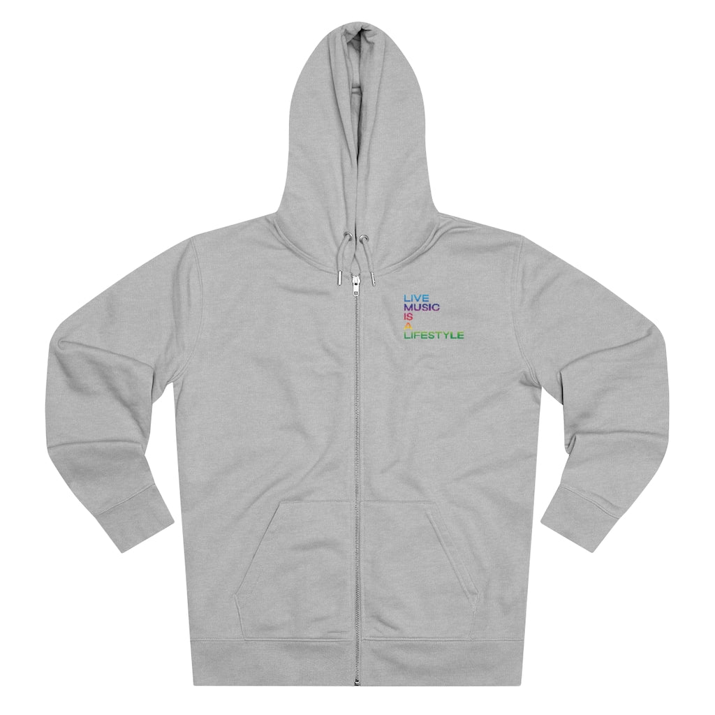 Men's Cultivator Zip Hoodie with PRIDE