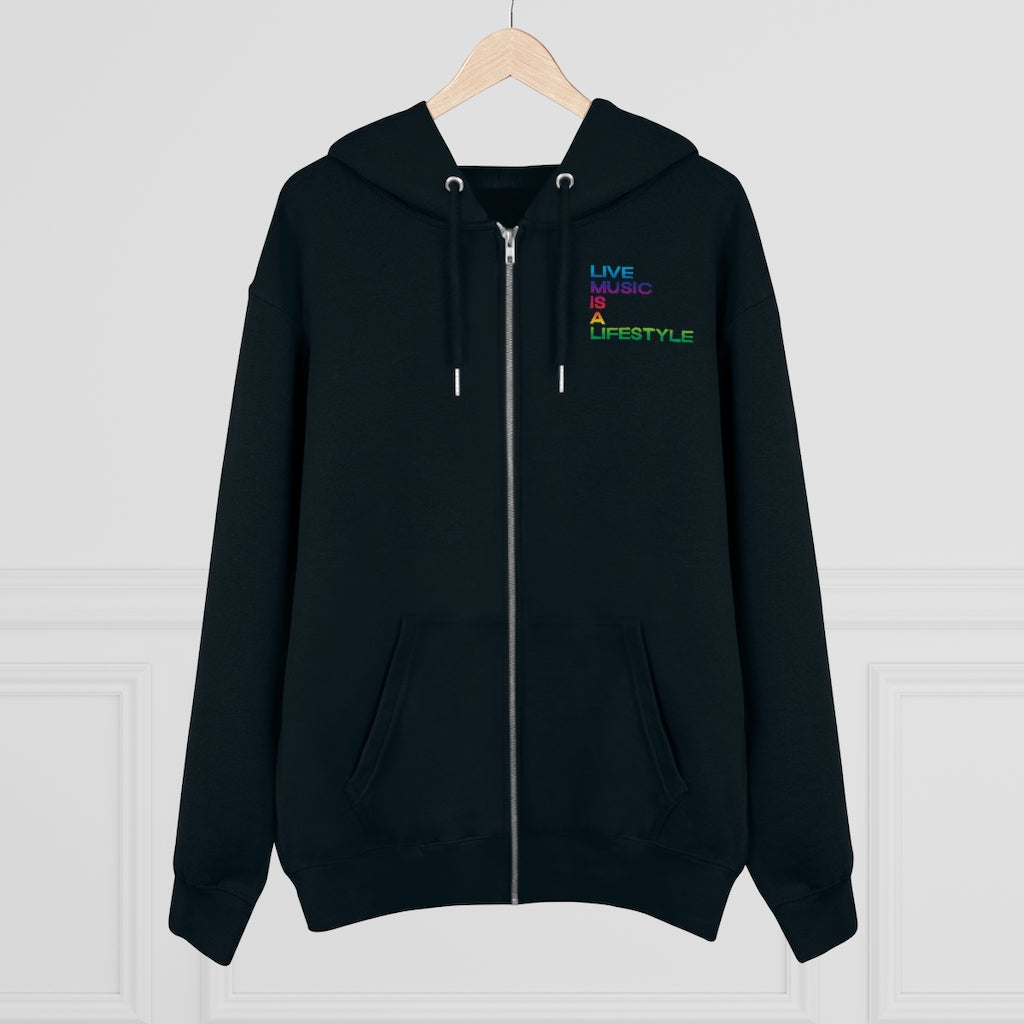 Men's Cultivator Zip Hoodie with PRIDE