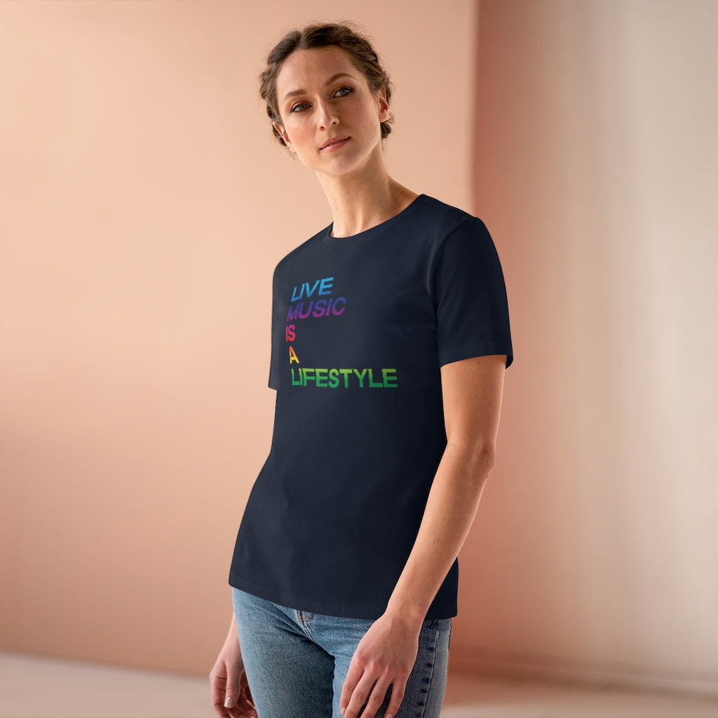 Women's Premium Tee with PRIDE