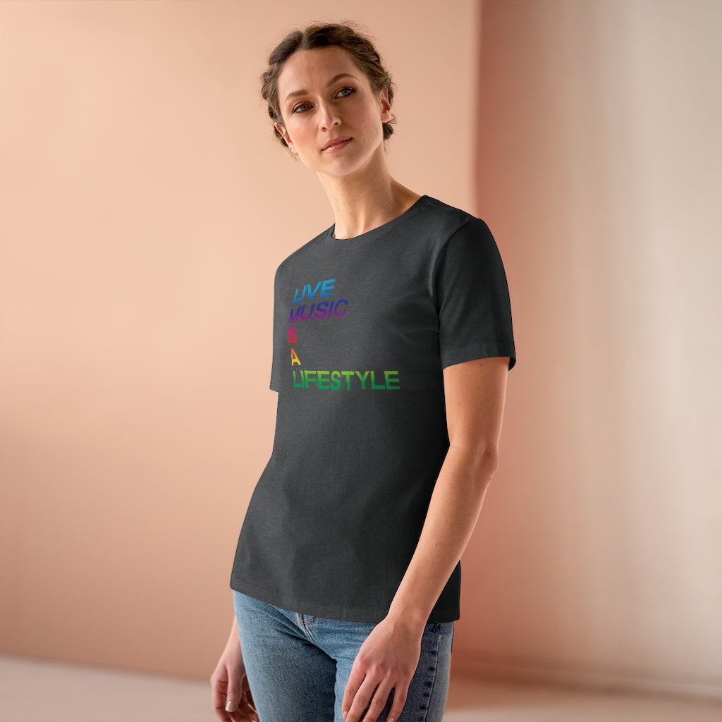 Women's Premium Tee with PRIDE