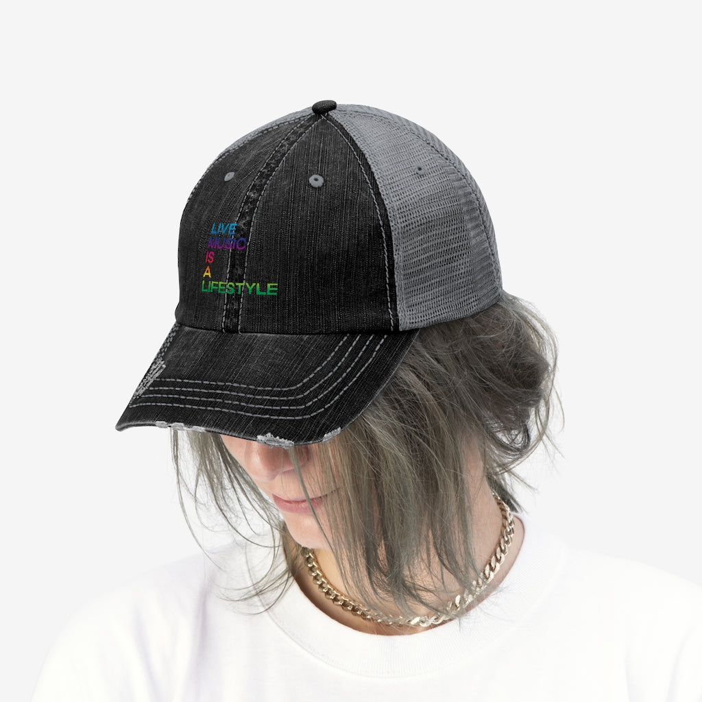 Unisex Trucker Hat with PRIDE