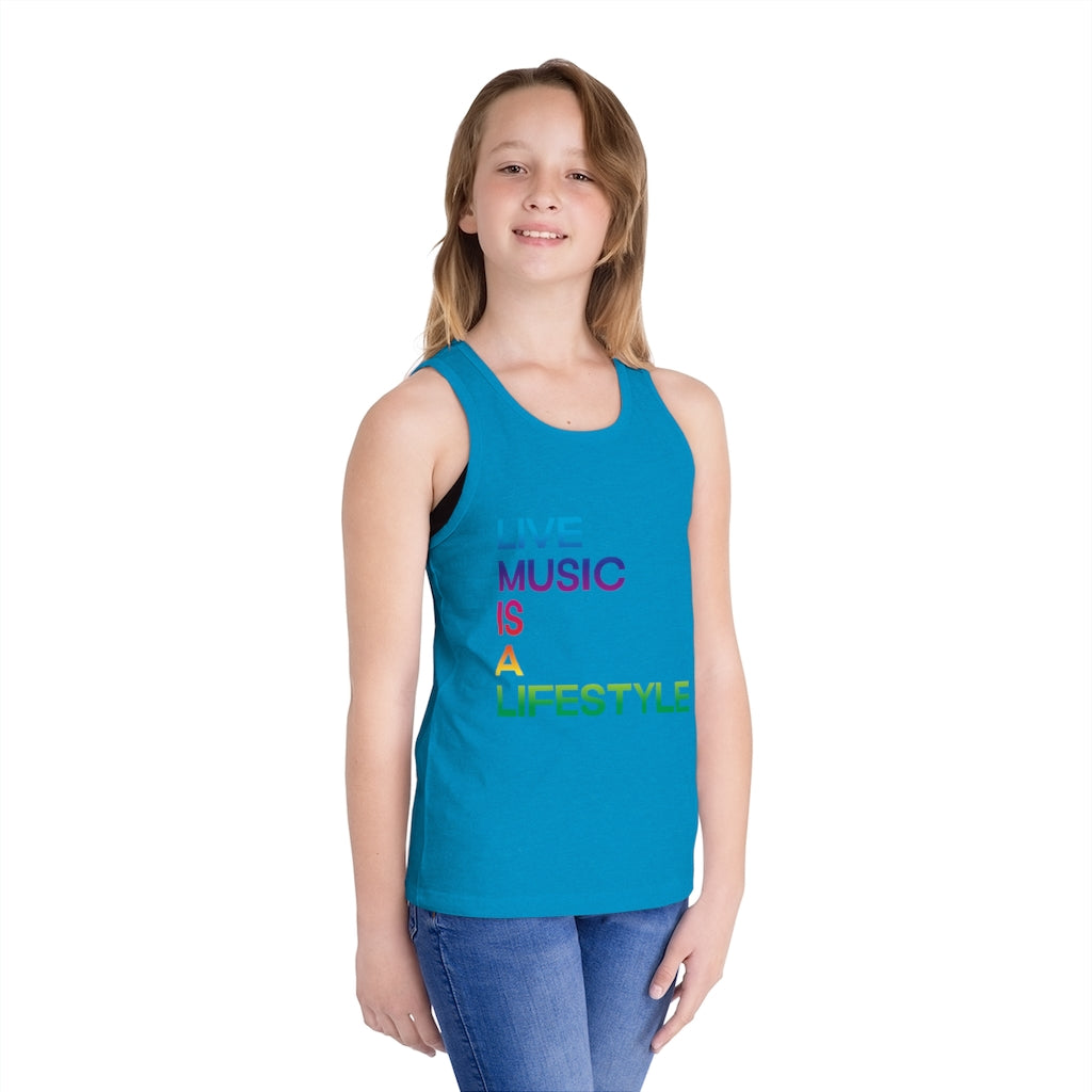 Kid's Jersey Tank Top with PRIDE