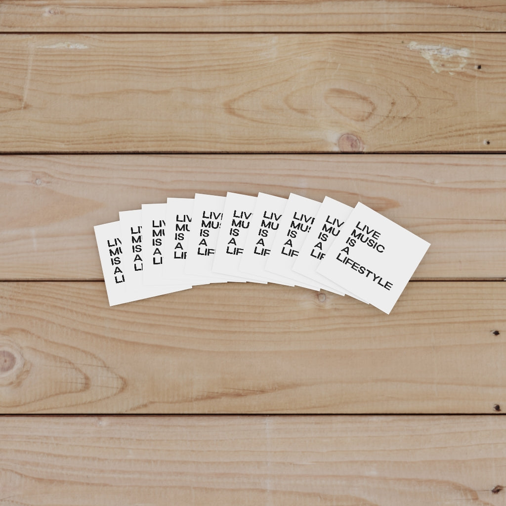 Laminate Stickers, Square