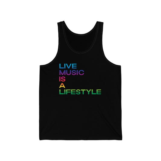 Unisex Jersey Tank with PRIDE