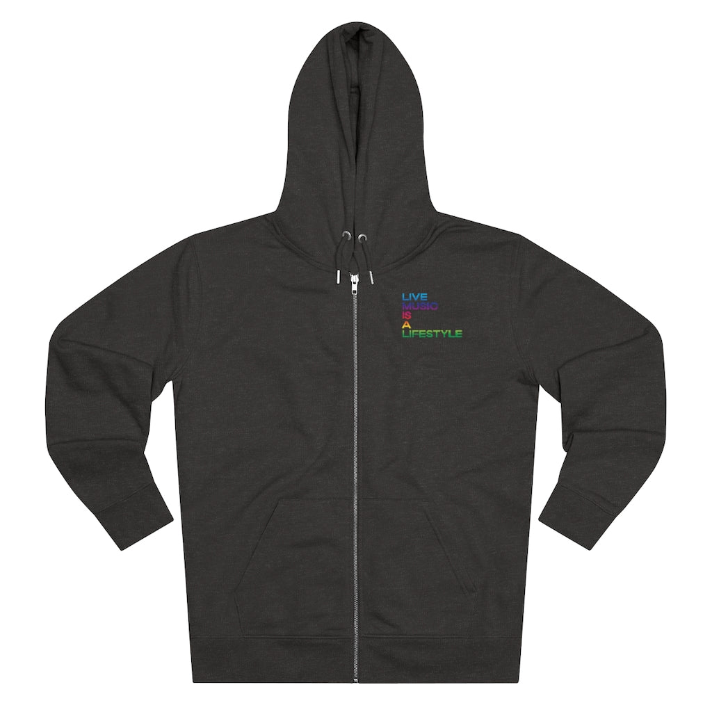 Men's Cultivator Zip Hoodie with PRIDE