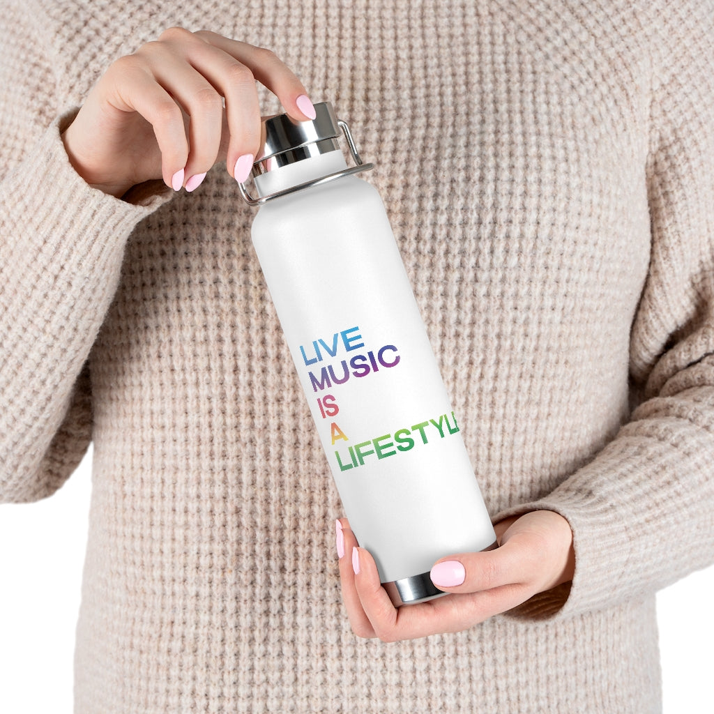 22oz Vacuum Insulated Bottle with PRIDE