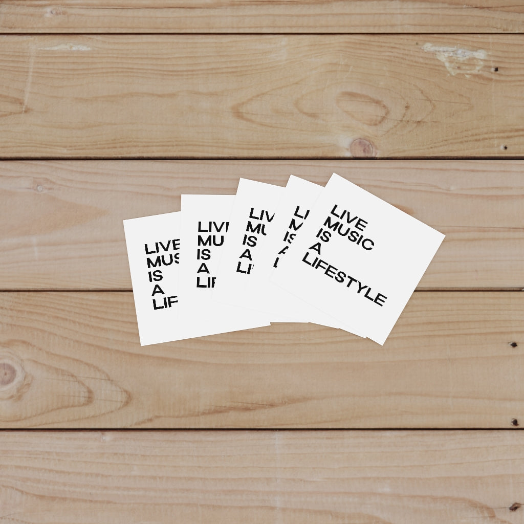 Laminate Stickers, Square