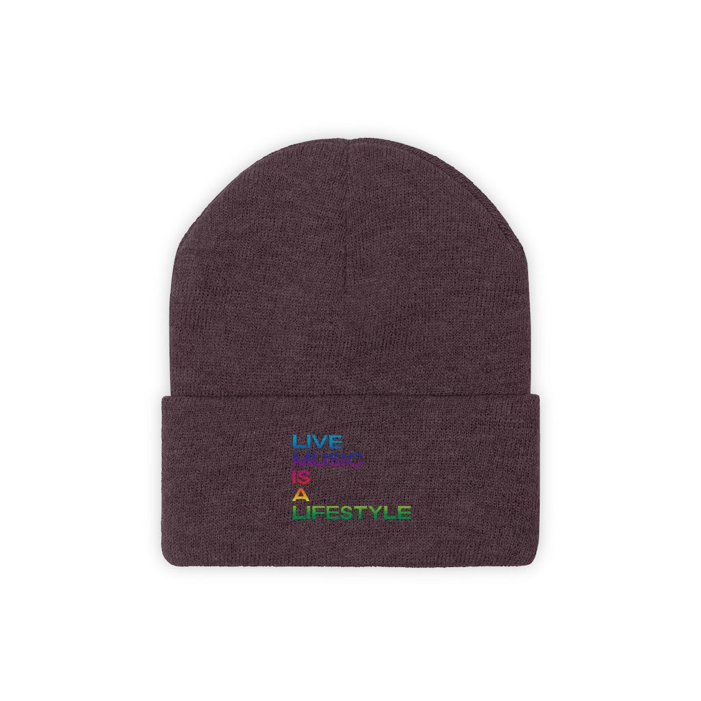 Knit Beanie with PRIDE