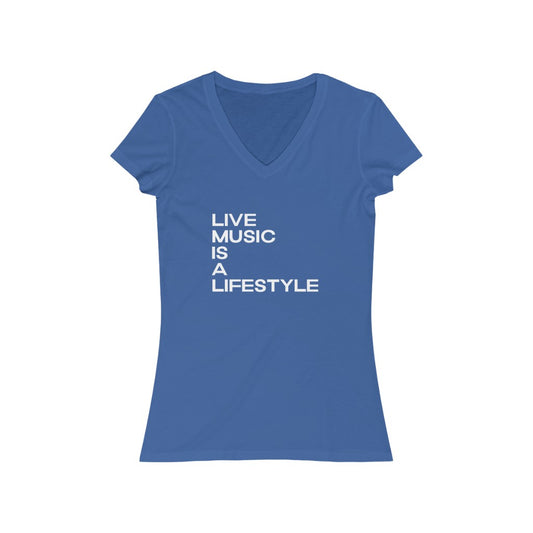 Women's Jersey Short Sleeve V-Neck Tee