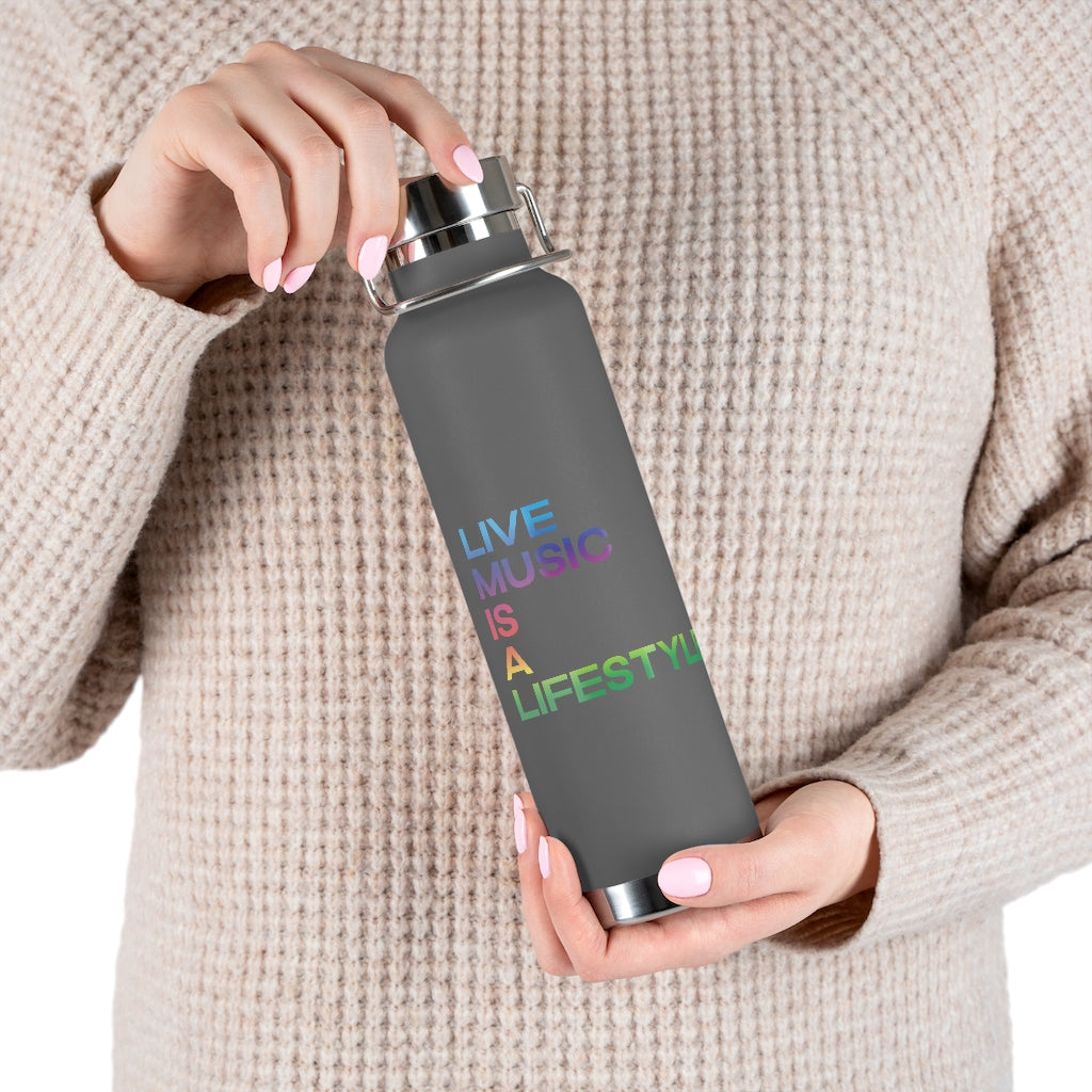 22oz Vacuum Insulated Bottle with PRIDE