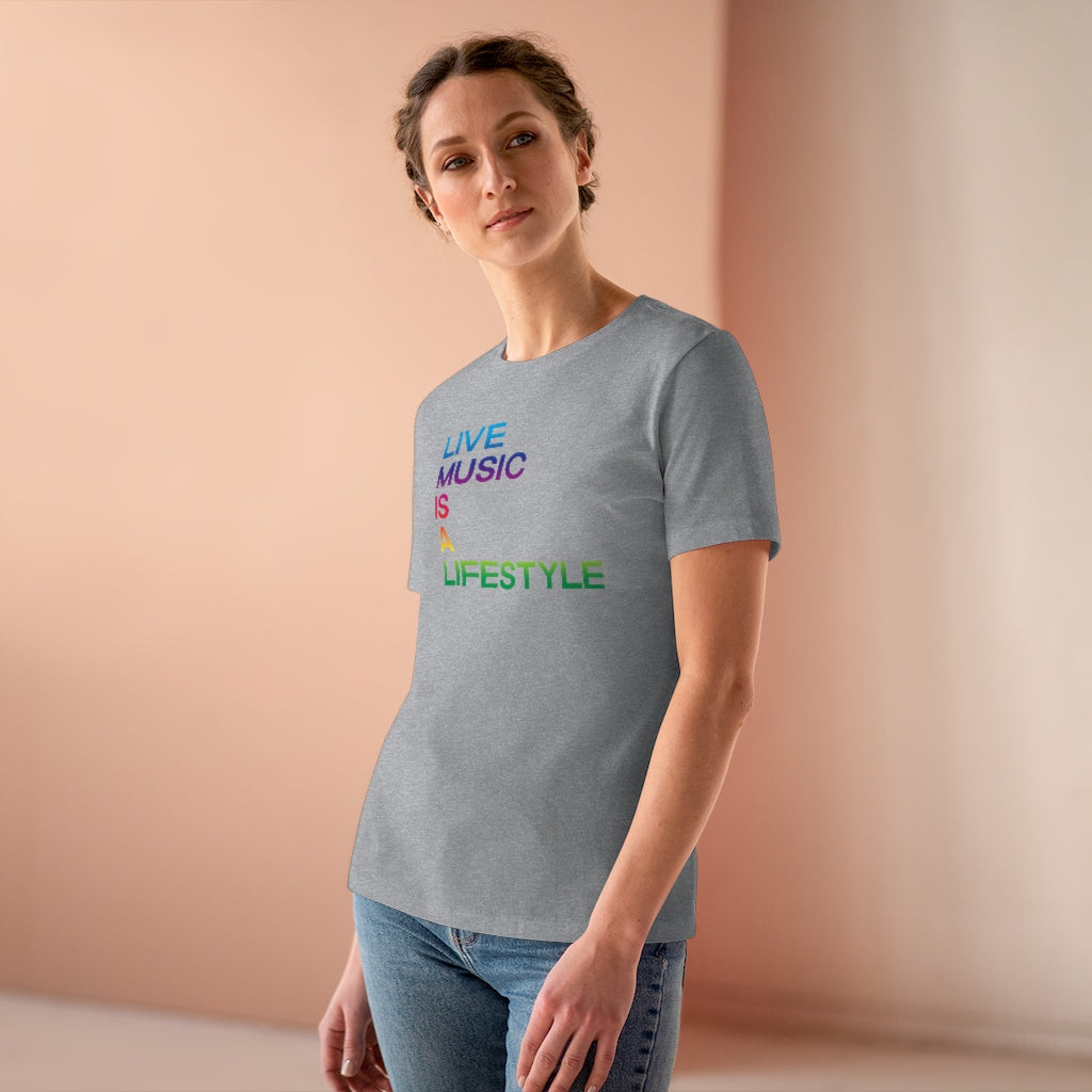 Women's Premium Tee with PRIDE