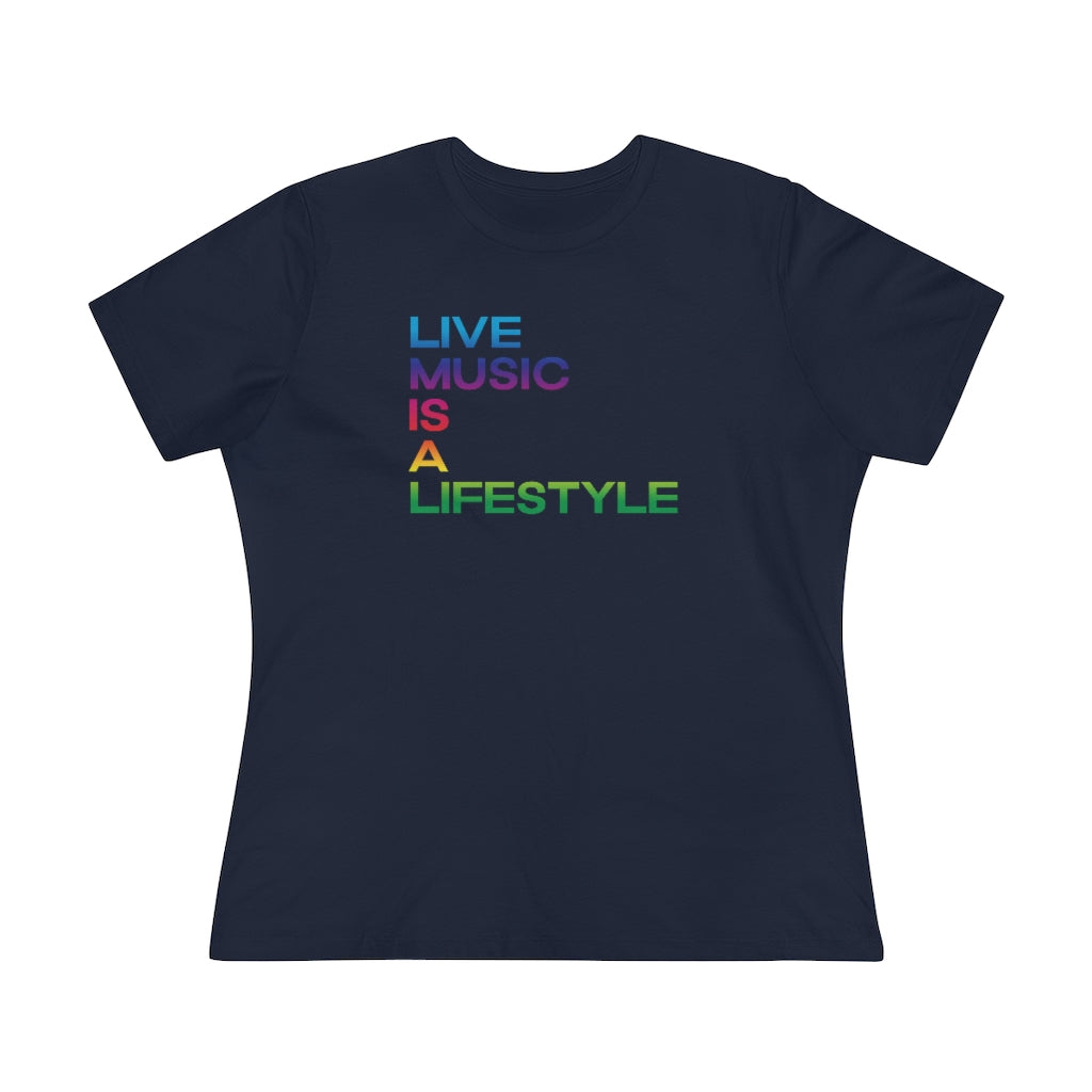 Women's Premium Tee with PRIDE