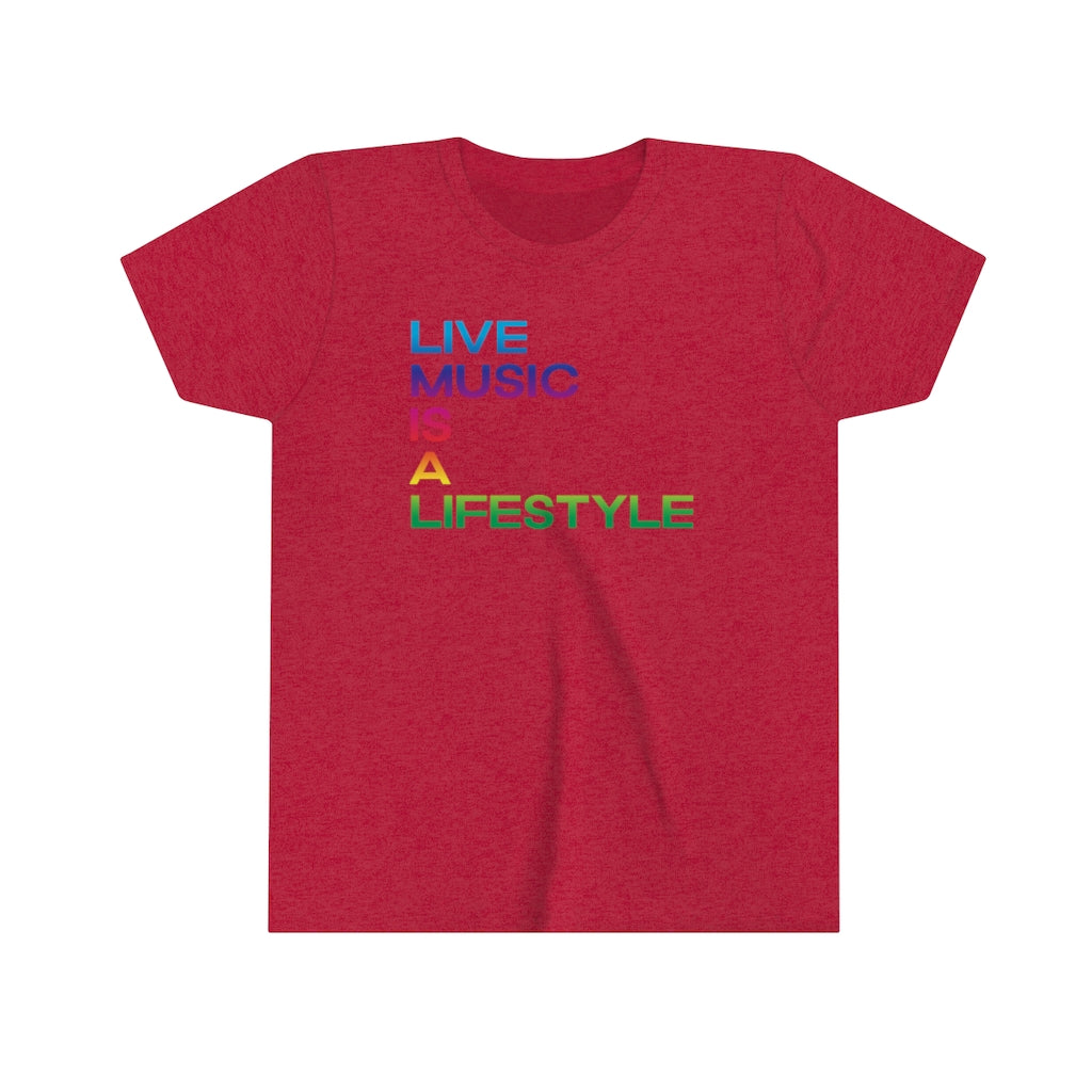 Youth Short Sleeve Tee with PRIDE