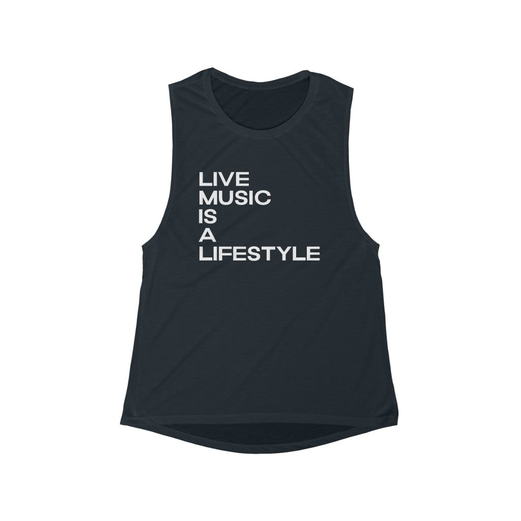 Women's Flowy Scoop Muscle Tank