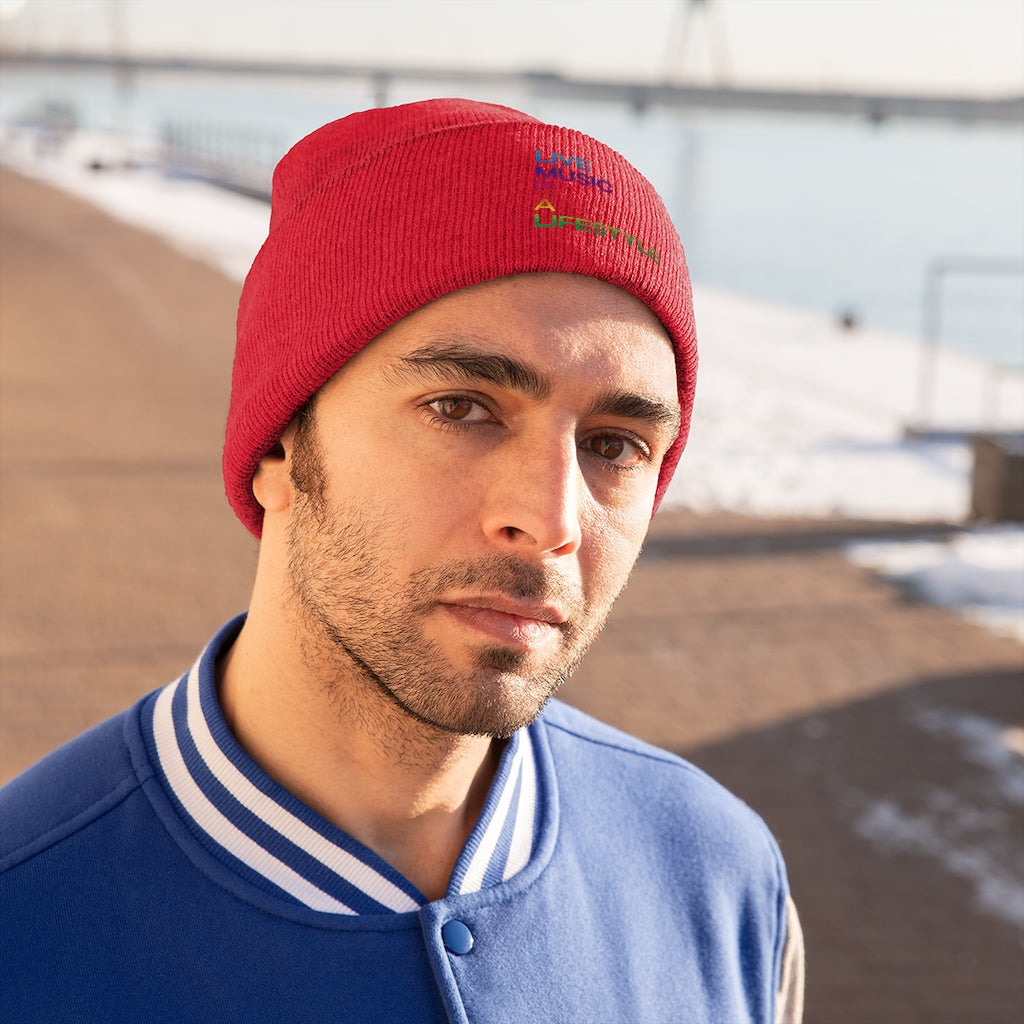 Knit Beanie with PRIDE