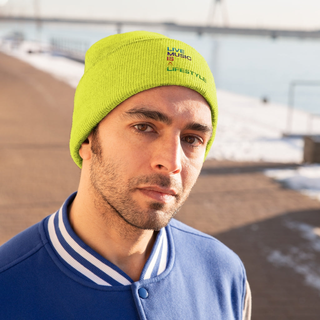 Knit Beanie with PRIDE