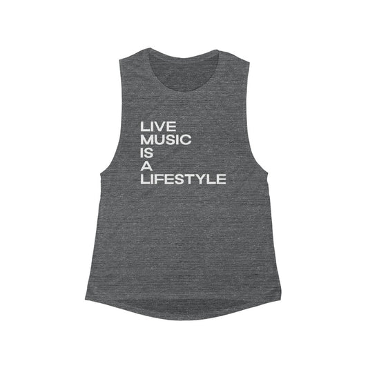 Women's Flowy Scoop Muscle Tank