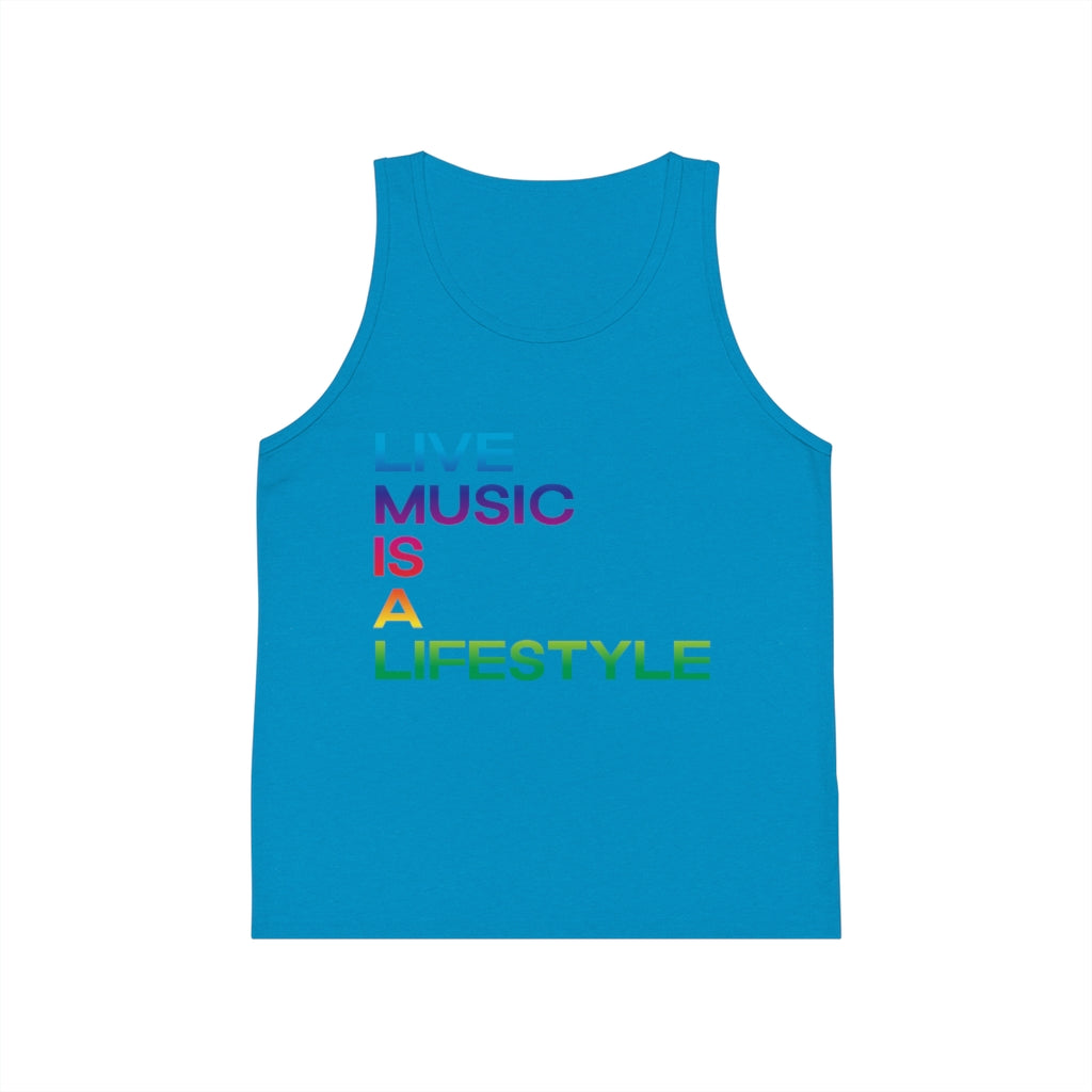 Kid's Jersey Tank Top with PRIDE