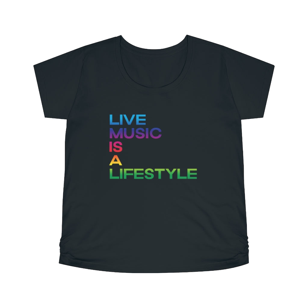 Women's Maternity Tee with PRIDE