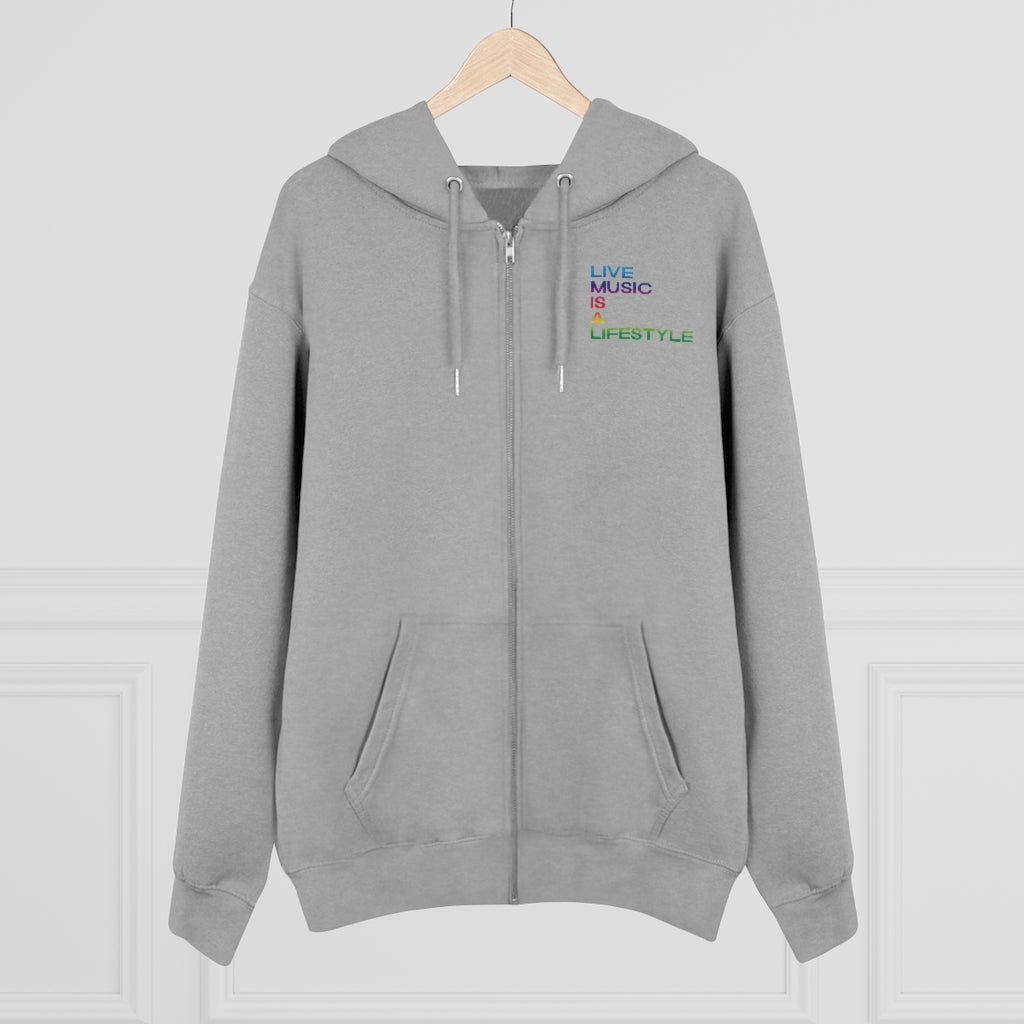 Men's Cultivator Zip Hoodie with PRIDE