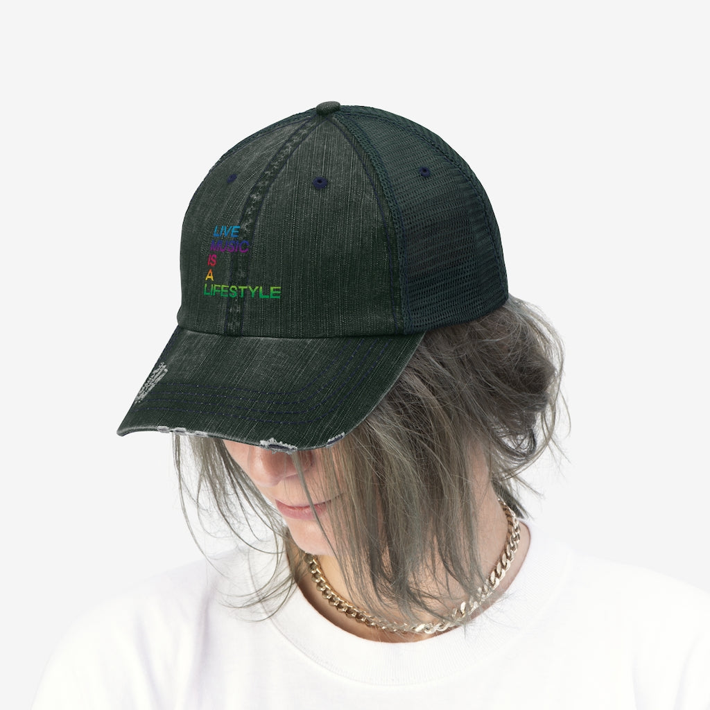 Unisex Trucker Hat with PRIDE