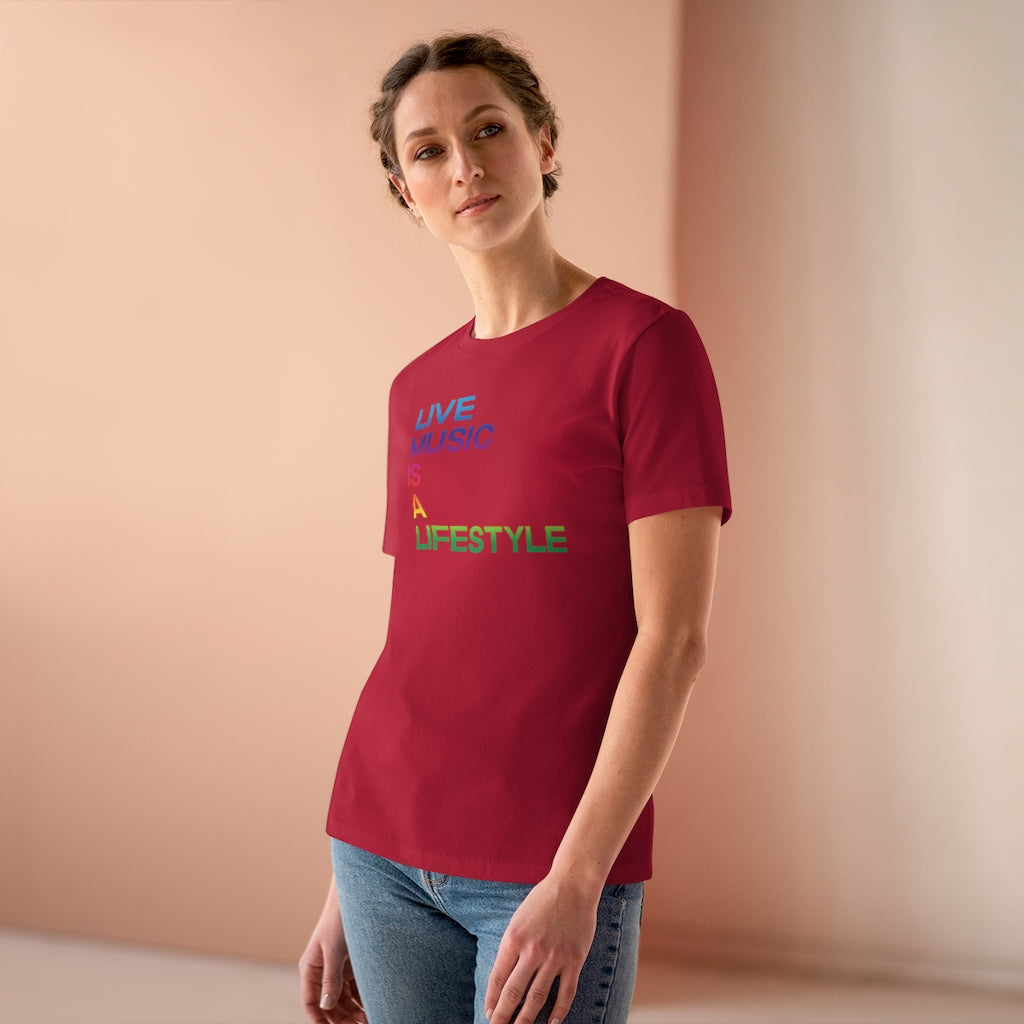 Women's Premium Tee with PRIDE