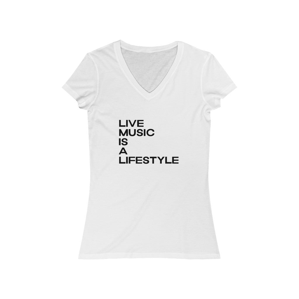 Women's Jersey Short Sleeve V-Neck Tee