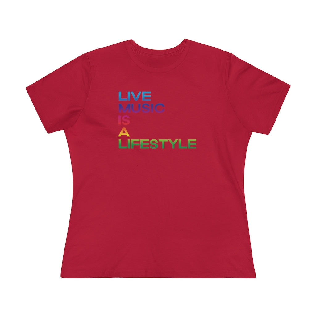 Women's Premium Tee with PRIDE