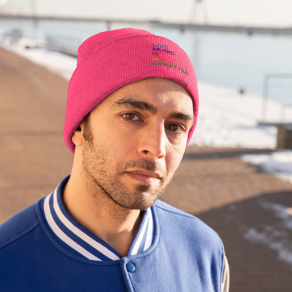 Knit Beanie with PRIDE