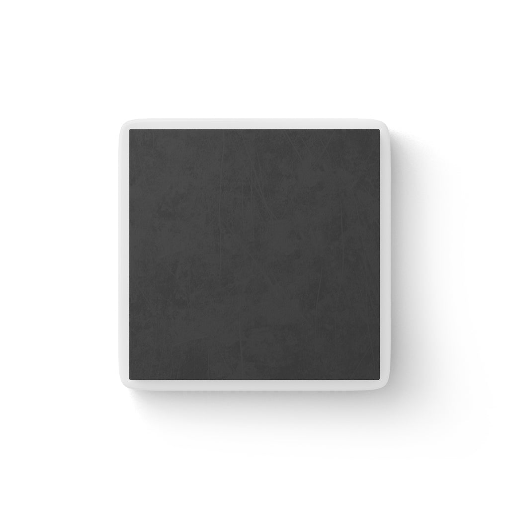 Porcelain Magnet, Square with PRIDE